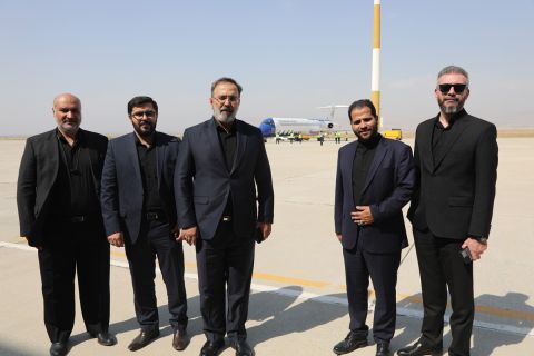 برای اولین بار پرواز به عتبات عالیات از فرودگاه پیام