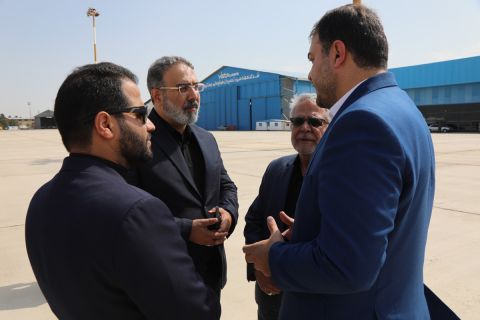 برای اولین بار پرواز به عتبات عالیات از فرودگاه پیام