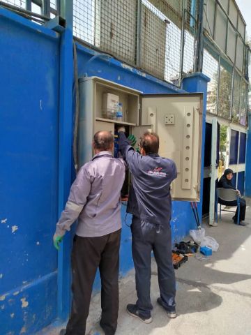 نوسازی سیستم‌های سرمایشی معاونت امور بازنشستگی