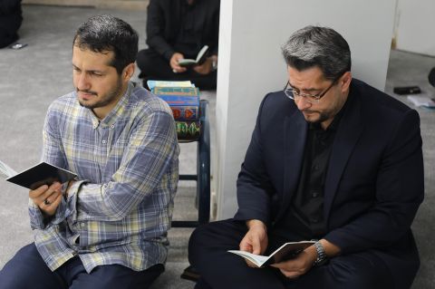 آیین معنوی قرائت زیارت عاشورا در صندوق بازنشستگی هما برگزار شد